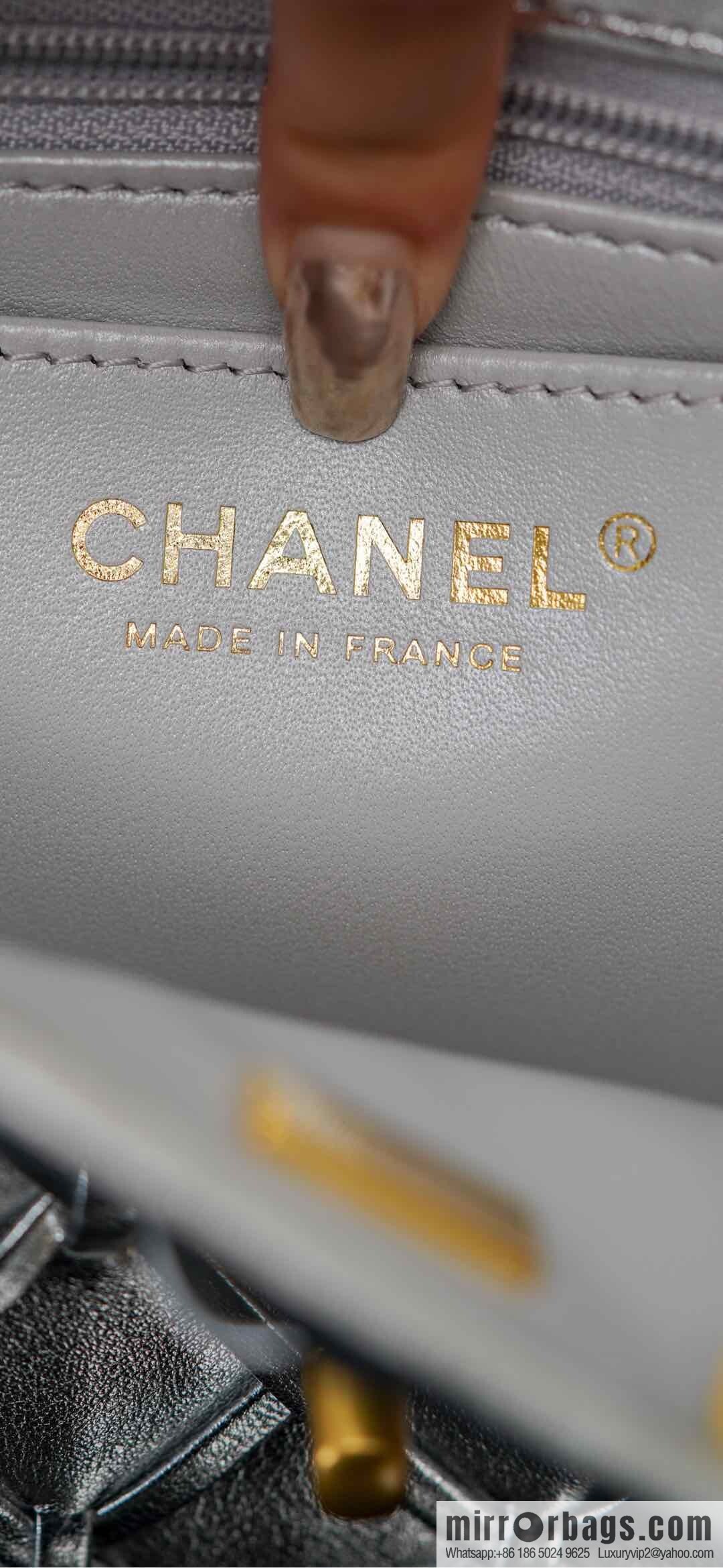 𝐂𝐡𝐚𝐧𝐞𝐥 𝟐𝟓𝐜 show new braided chain bag AS4797 silver