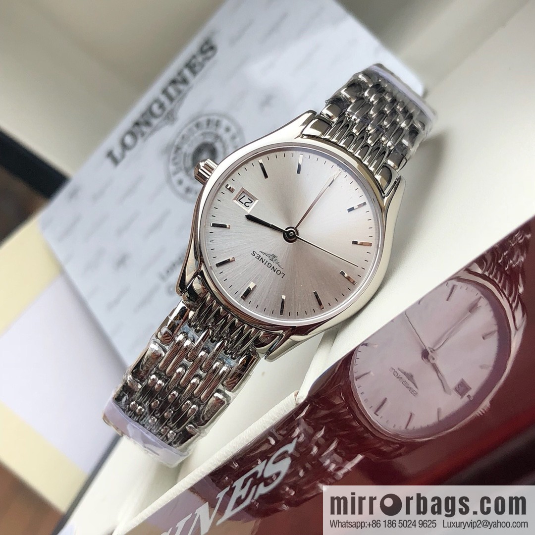 Longines Luya Series - Casual Fashion Couple Ladies Quartz Watch Men's 39mm, Women's 24mm