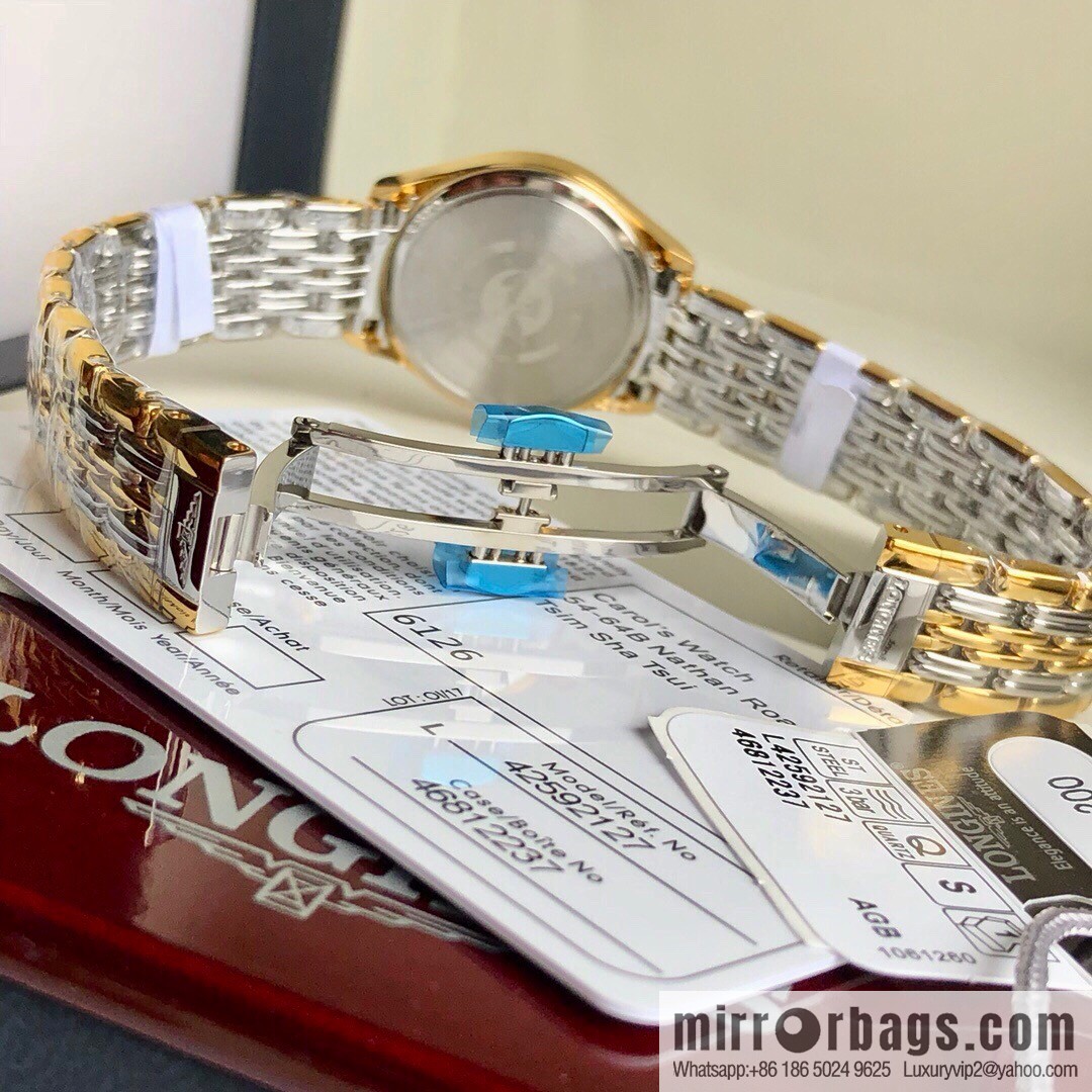 Longines Luya Series - Casual Fashion Couple Ladies Quartz Watch Men's 39mm, Women's 24mm