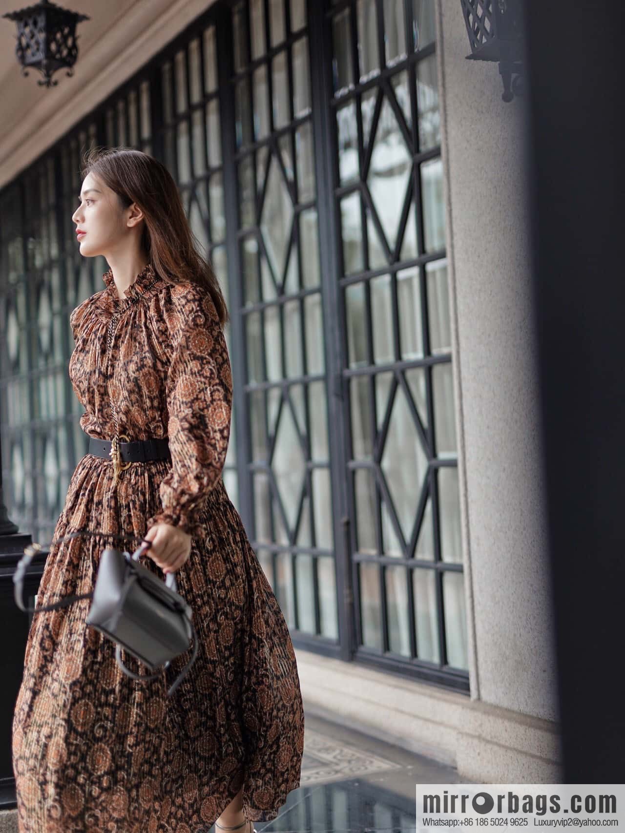 CELINE Belf PICO mini grained calfskin handbag, model 194263