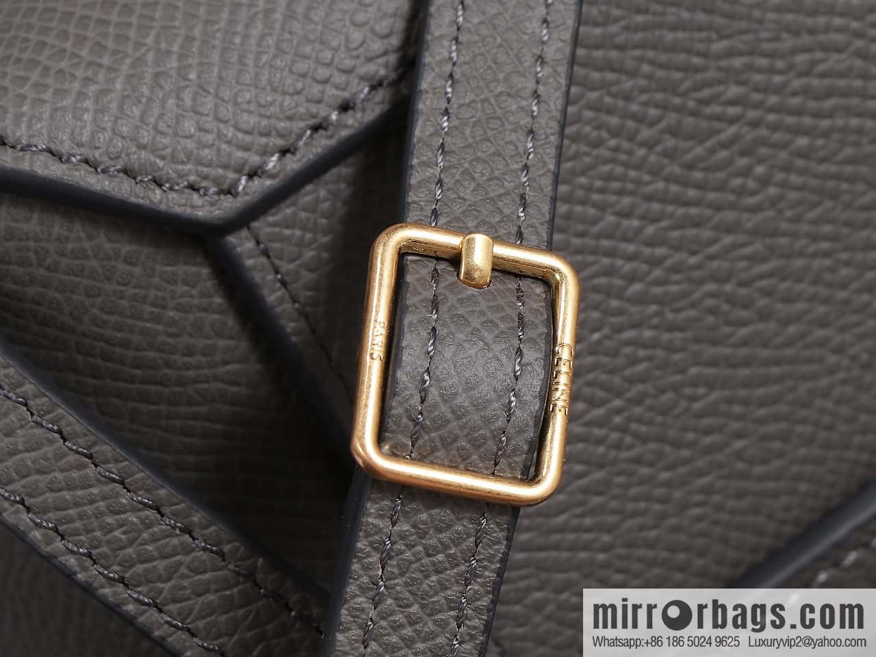 CELINE Belf PICO mini grained calfskin handbag, model 194263