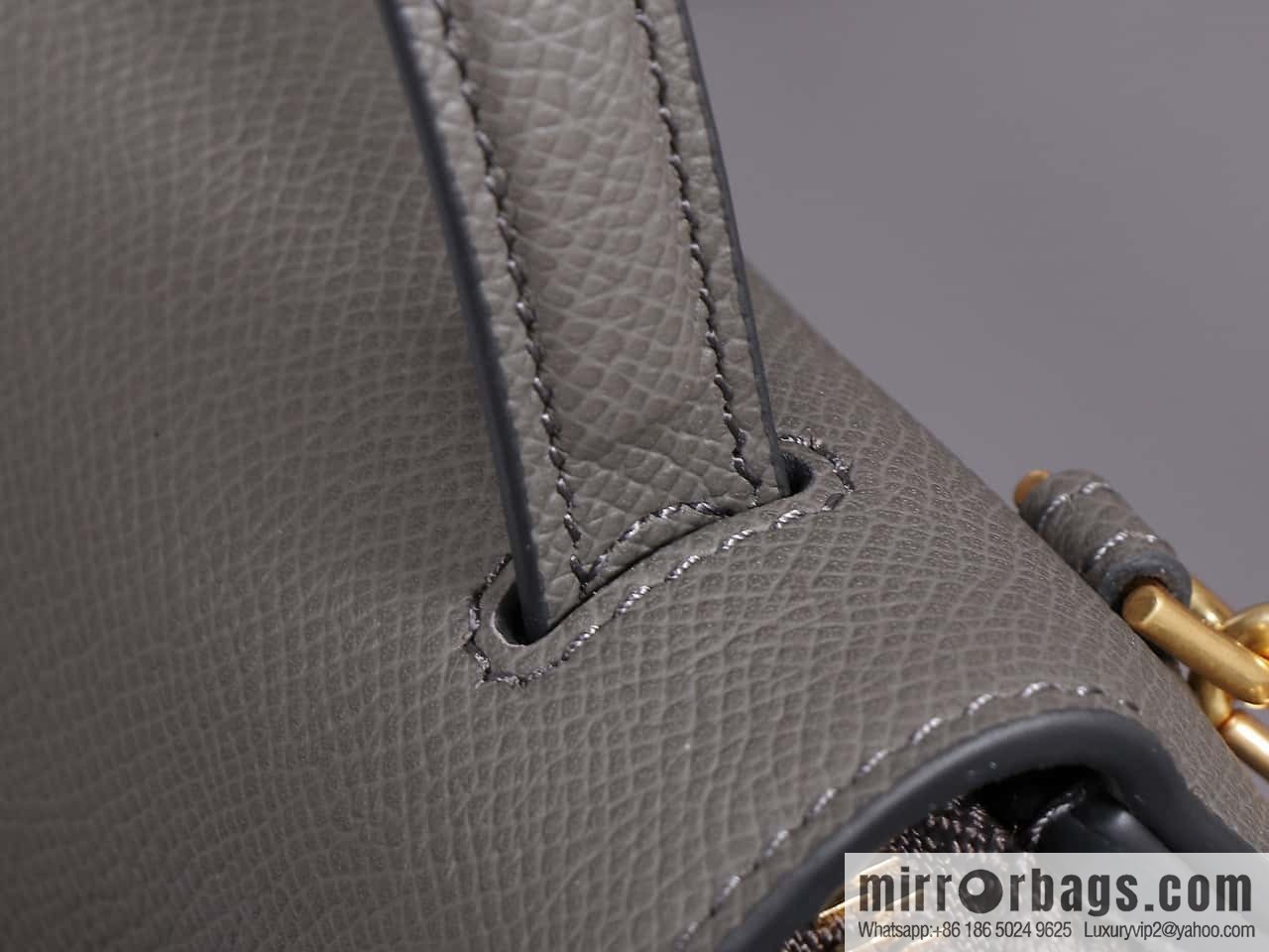 CELINE Belf PICO mini grained calfskin handbag, model 194263