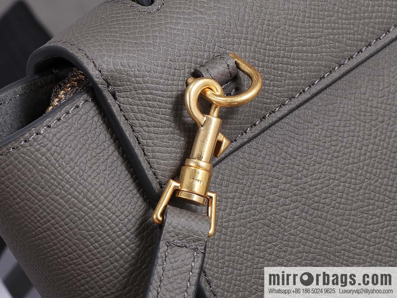 CELINE Belf PICO mini grained calfskin handbag, model 194263