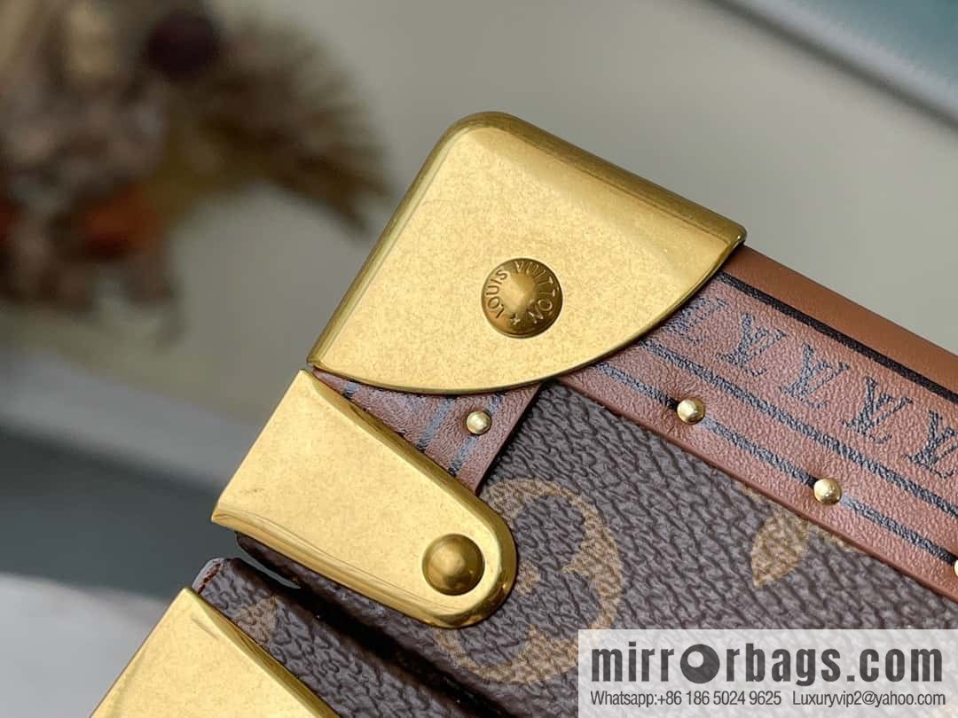 πM20209 monogram Apricot, Multifunctional Storage Box MCoffret Accessoires Hard Case