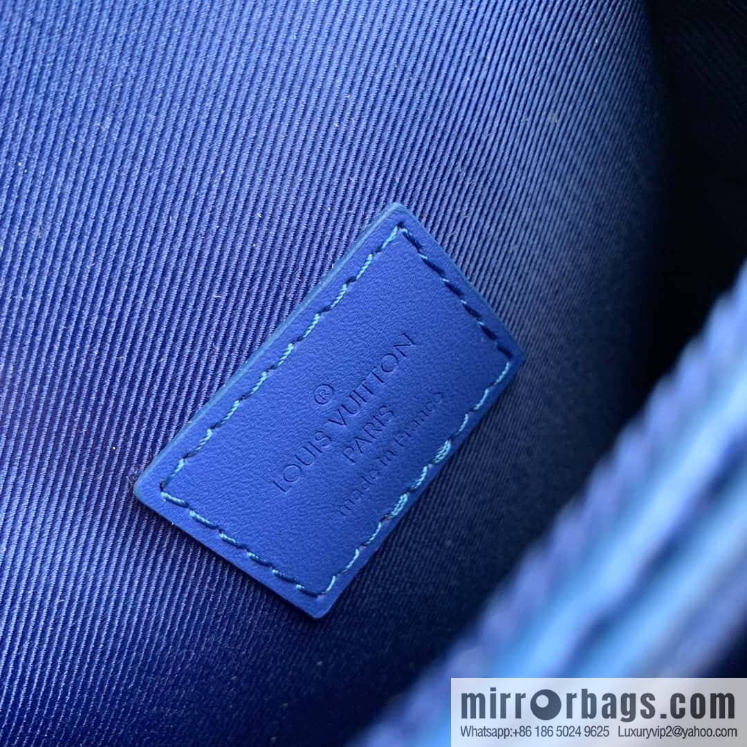 M82568 Blue S-Lock Vertical mini handbag