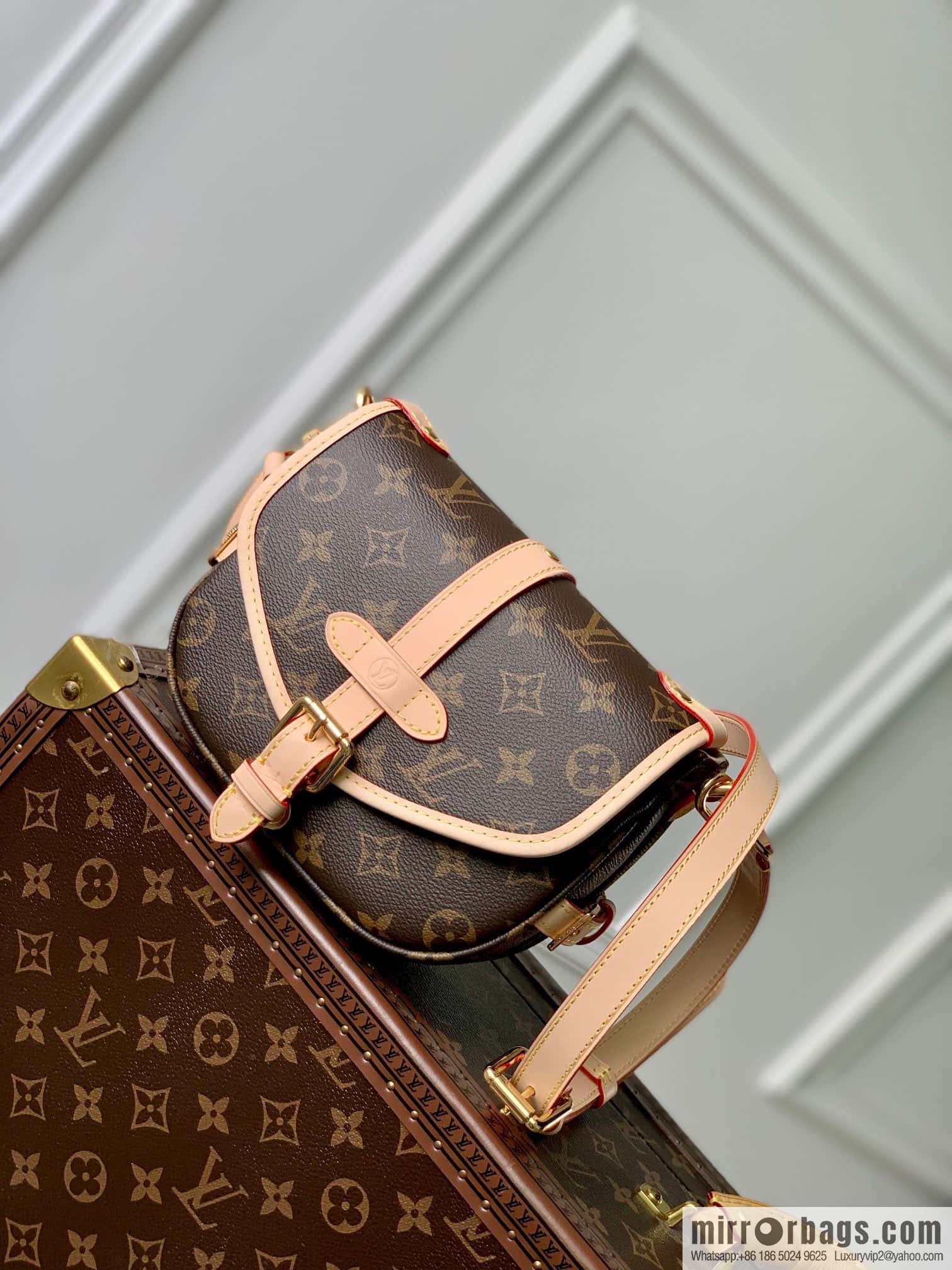 M46740 monogram SAUMUR BB handbag