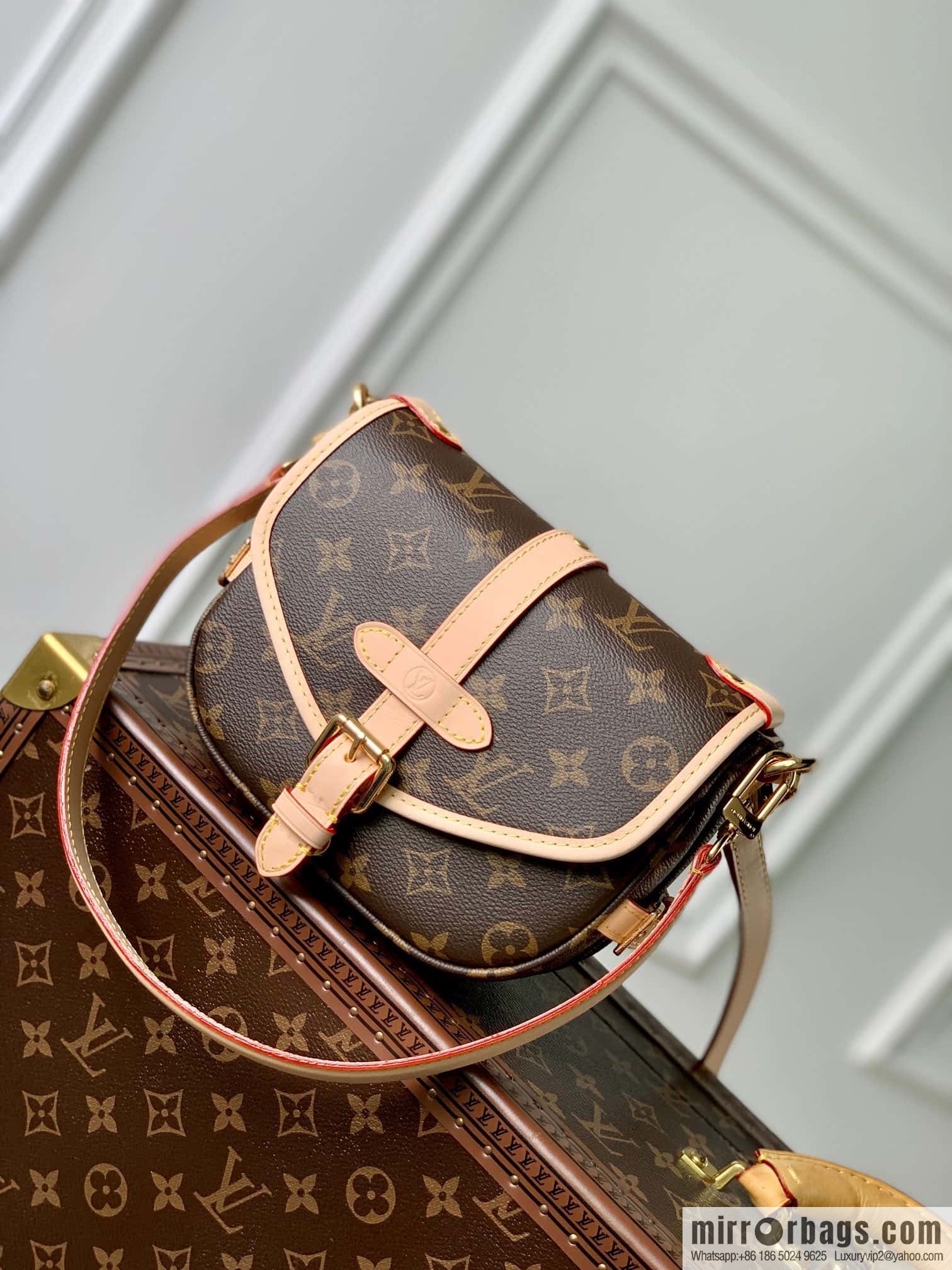 M46740 monogram SAUMUR BB handbag
