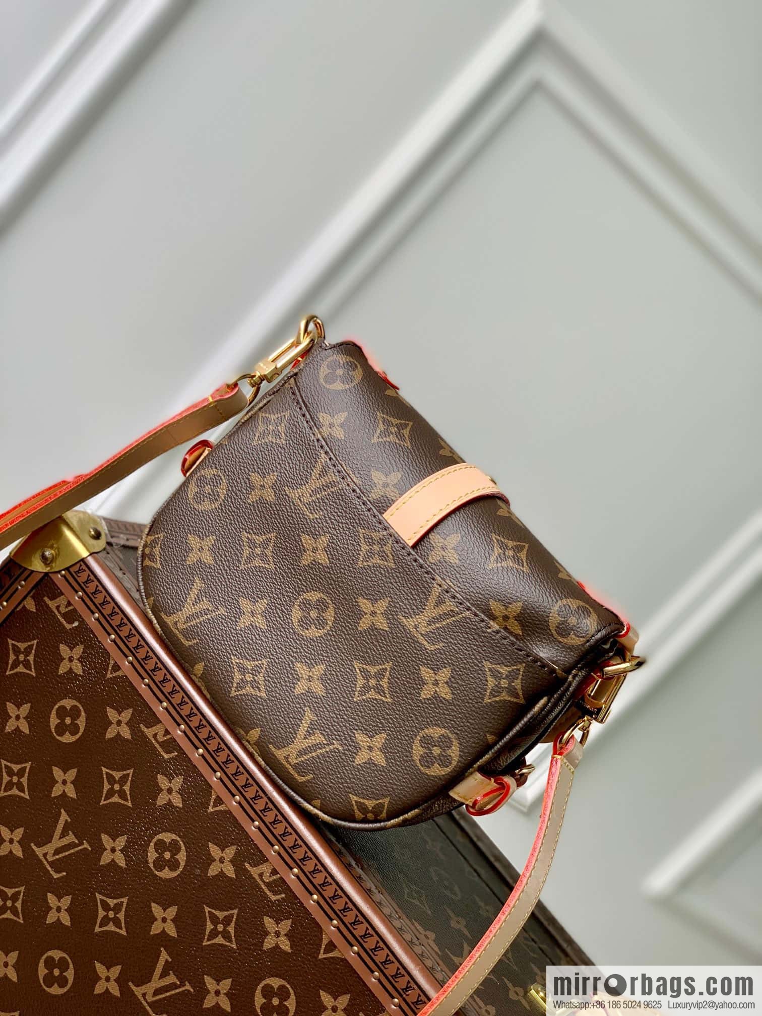 M46740 monogram SAUMUR BB handbag