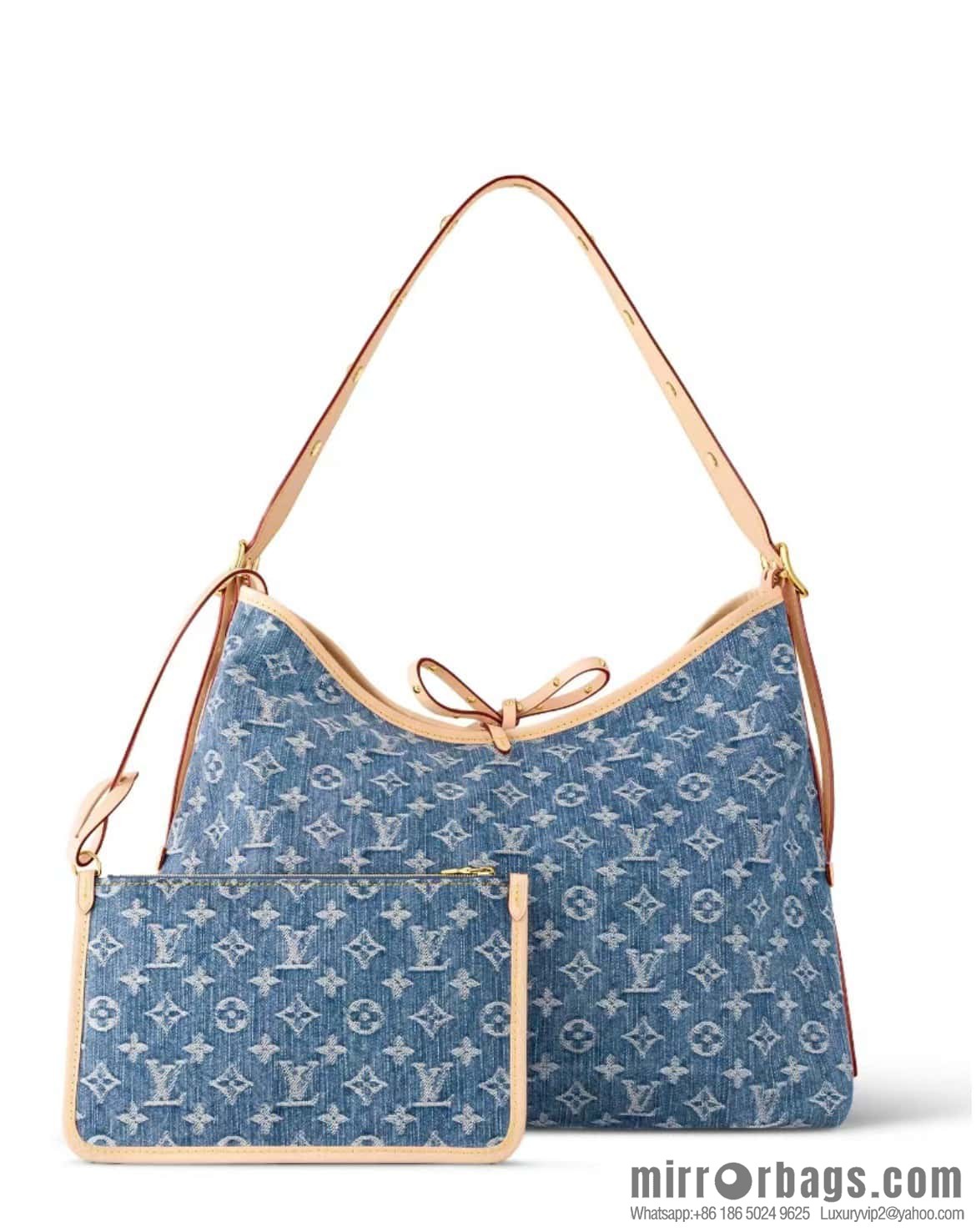 CARRYALL MM Handbag M46855 Blue (Denim) CarryAll Medium Handbag
