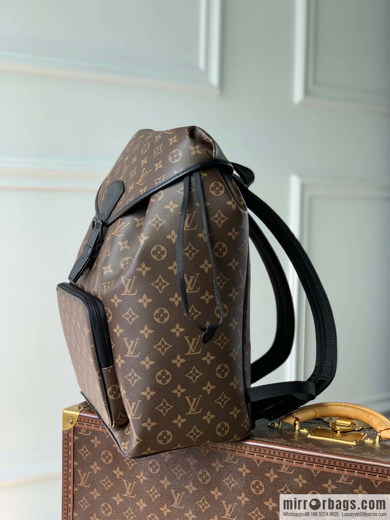 M46683 monogram MONTSOURIS backpack