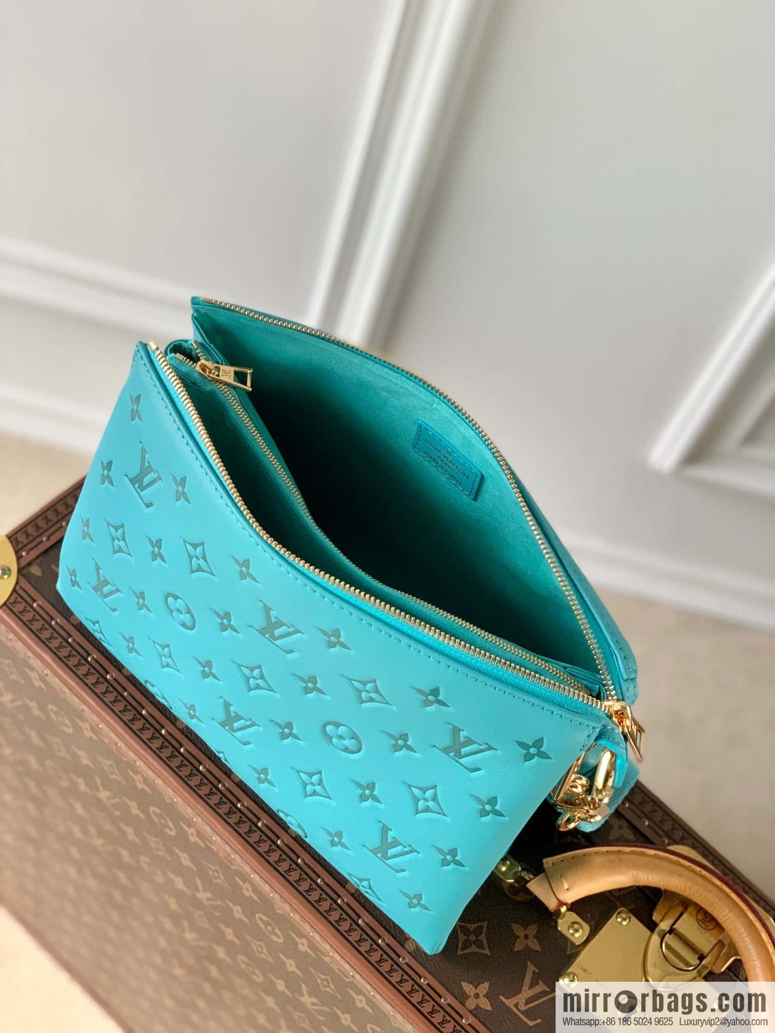 M20769 Sky Blue Coussin Small Handbag