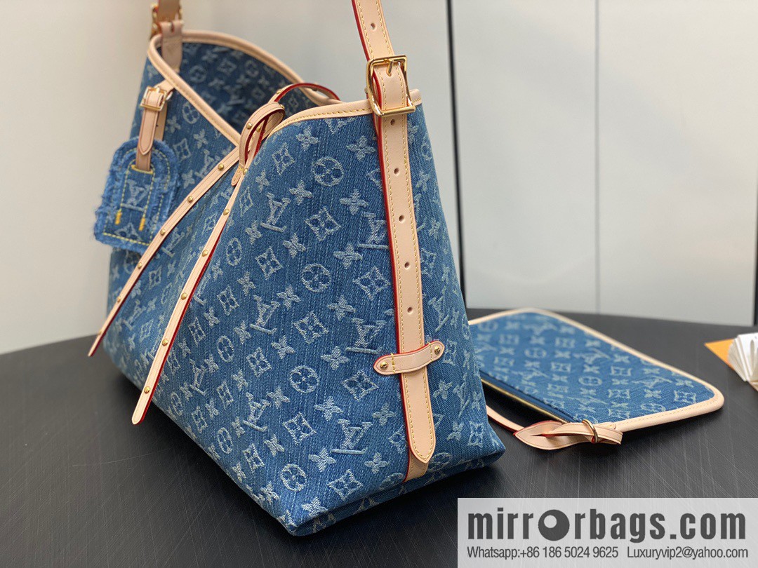 CARRYALL MM Handbag M46855 Blue (Denim) CarryAll Medium Handbag