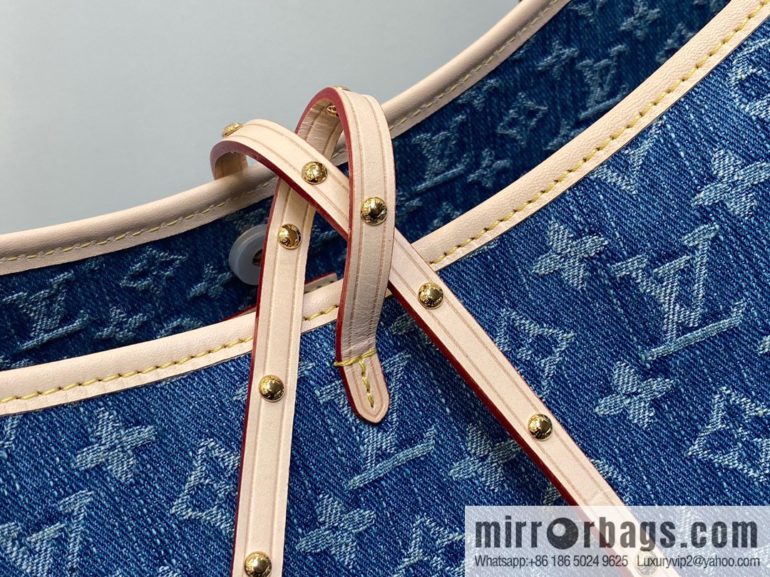 CARRYALL MM Handbag M46855 Blue (Denim) CarryAll Medium Handbag