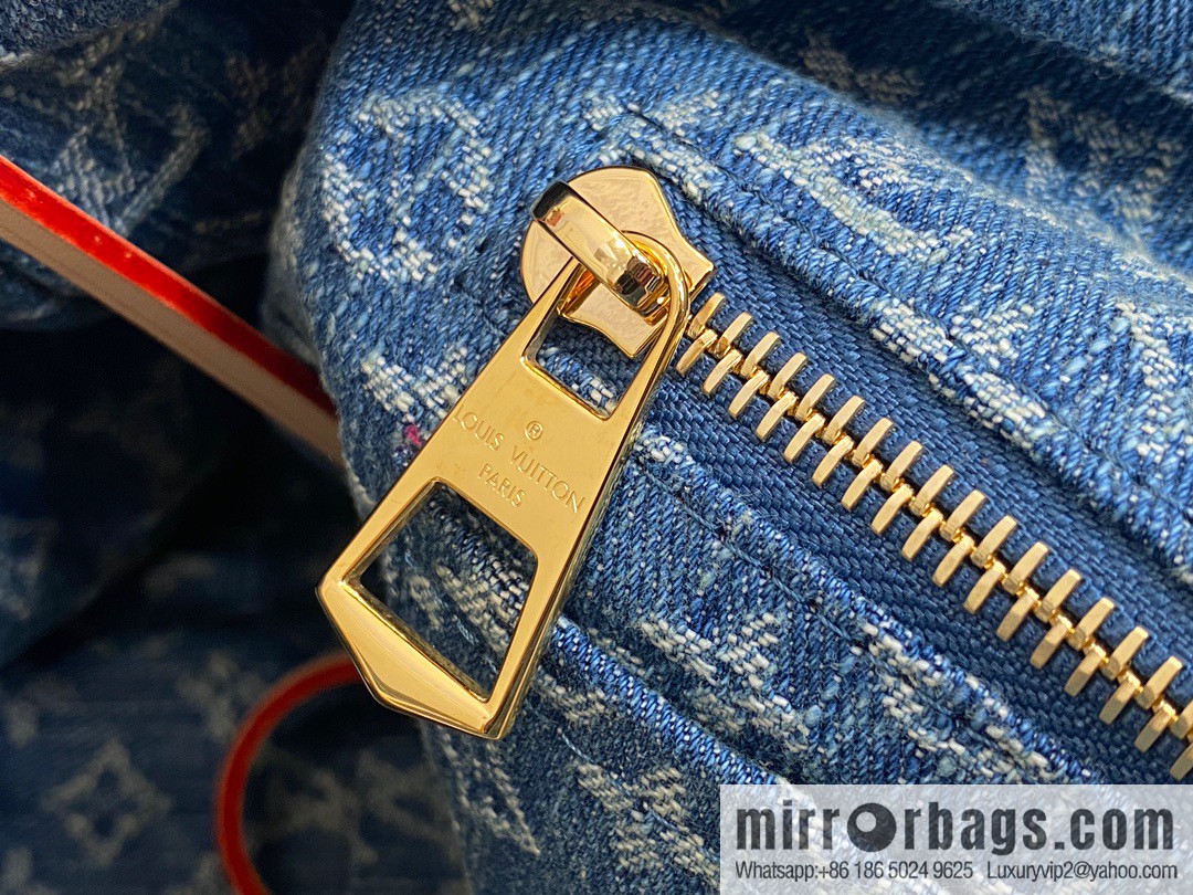 CARRYALL MM Handbag M46855 Blue (Denim) CarryAll Medium Handbag