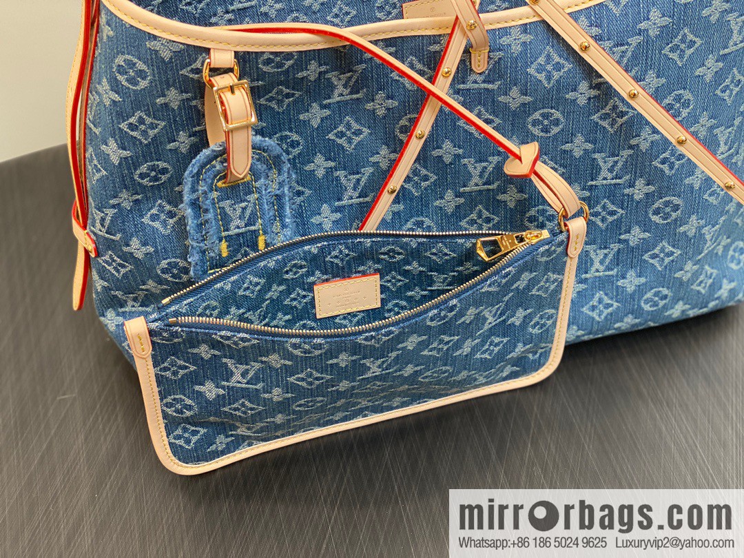 CARRYALL MM Handbag M46855 Blue (Denim) CarryAll Medium Handbag