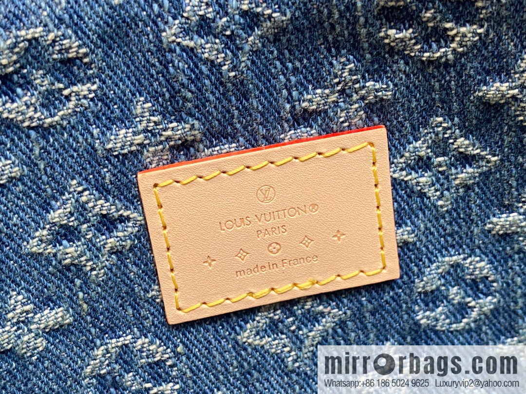 CARRYALL MM Handbag M46855 Blue (Denim) CarryAll Medium Handbag