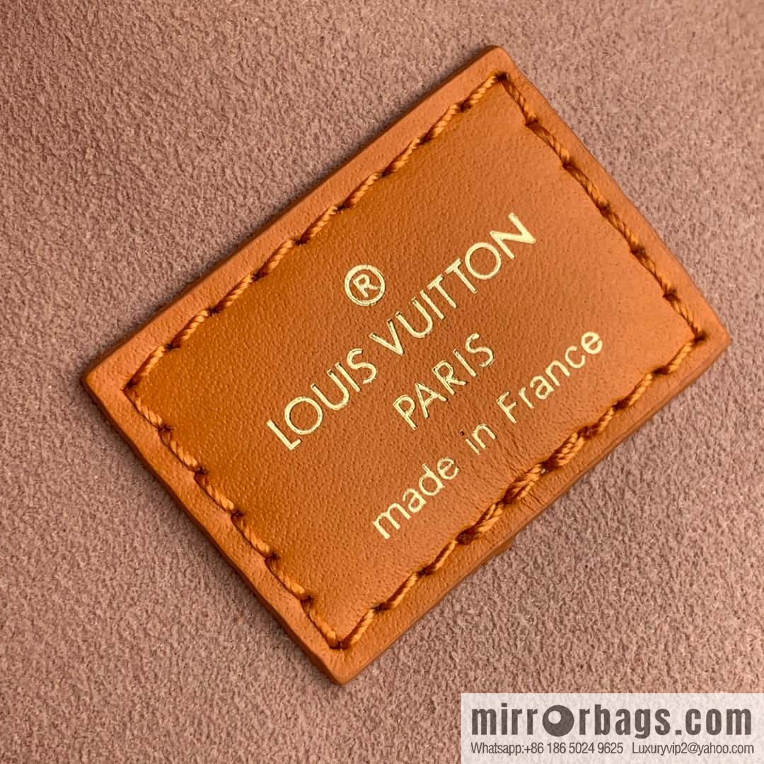 Top original order M57728 orange ON MY SIDE small handbag