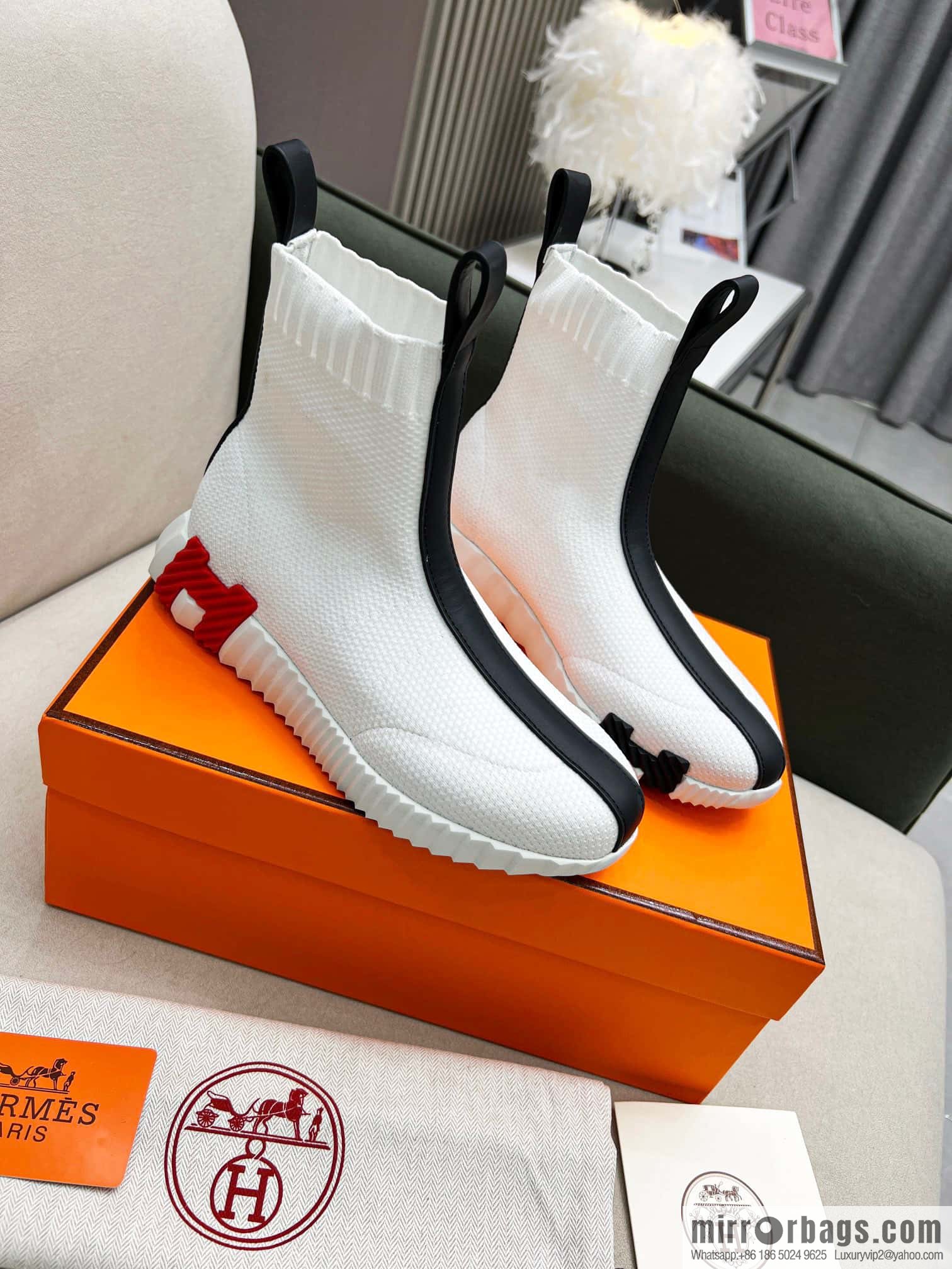 ๐๐Hermรจs 2022 popular (๐ซ couple models) short boots sneakers