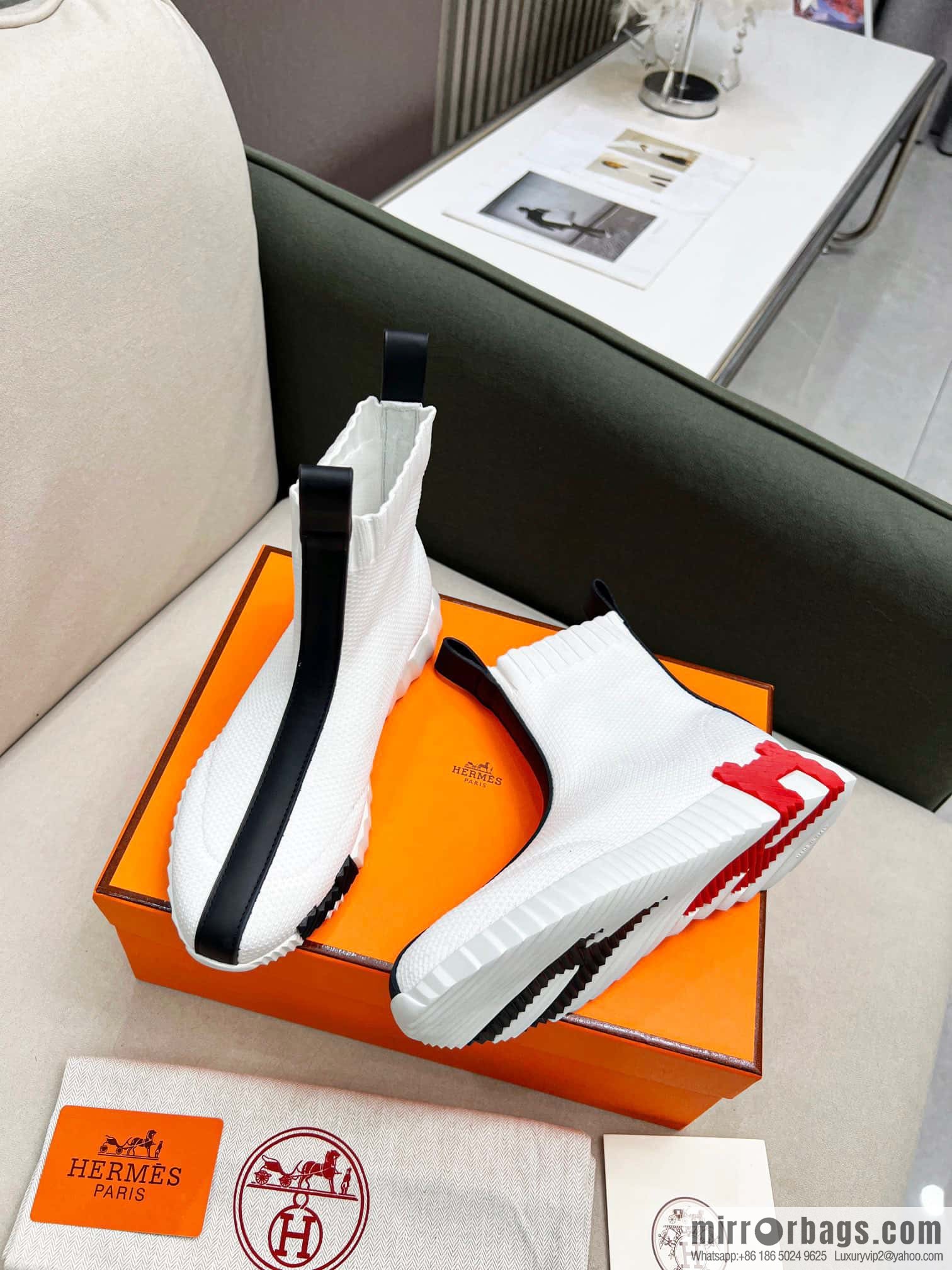 ๐๐Hermรจs 2022 popular (๐ซ couple models) short boots sneakers