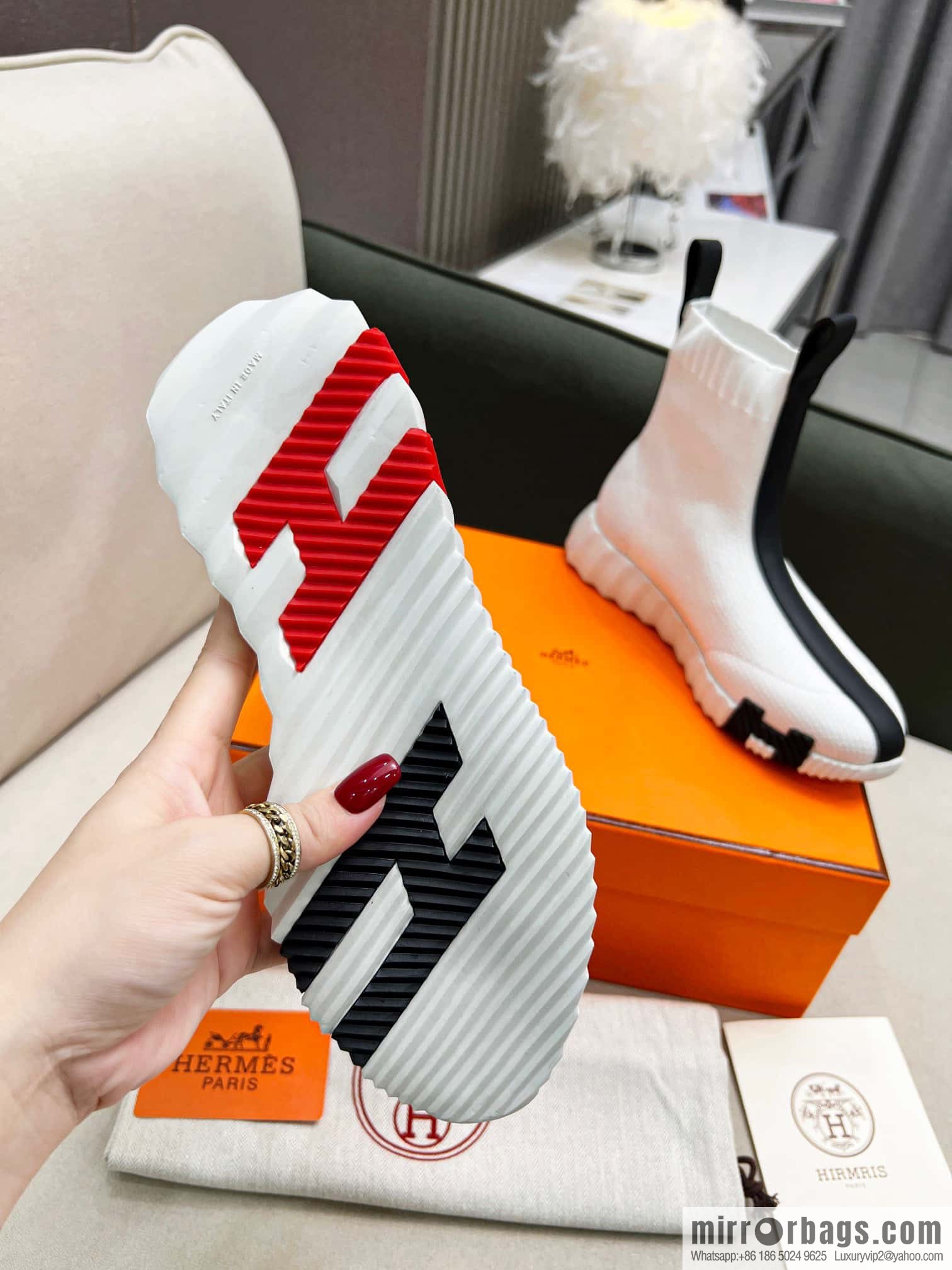 ๐๐Hermรจs 2022 popular (๐ซ couple models) short boots sneakers