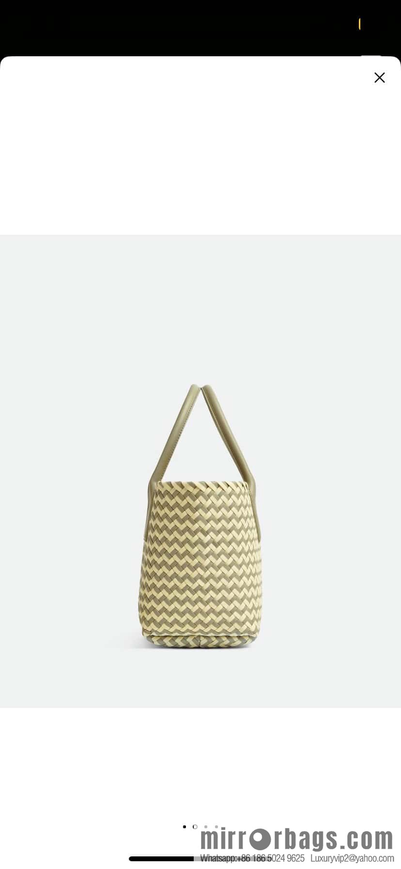 B new Cabat medium shopping bag model number: 755336