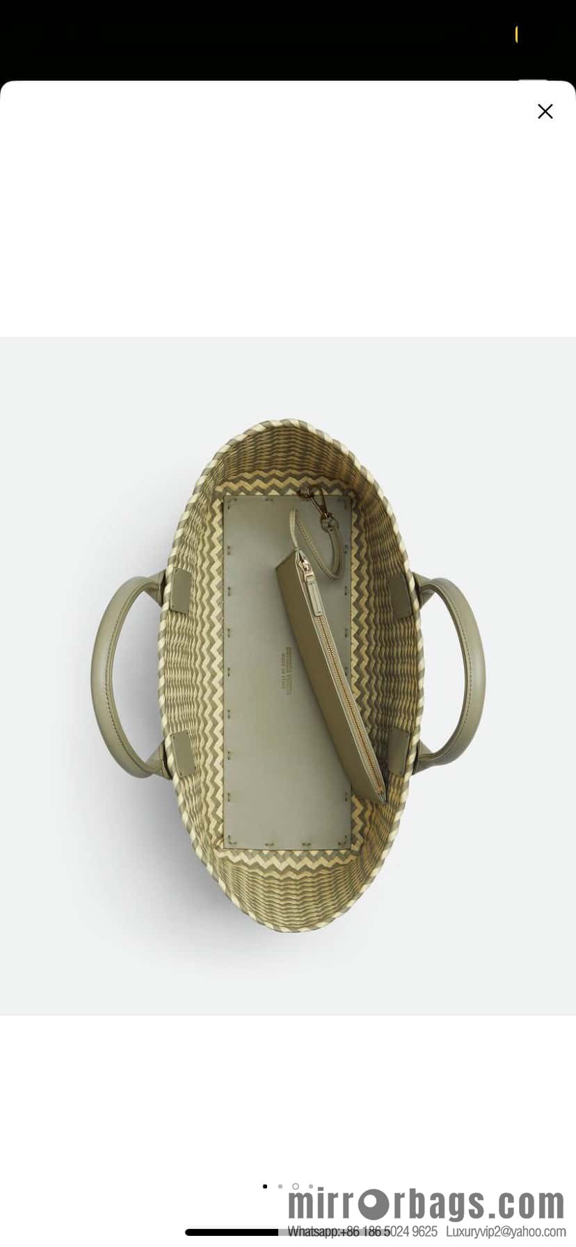 B new Cabat medium shopping bag model number: 755336