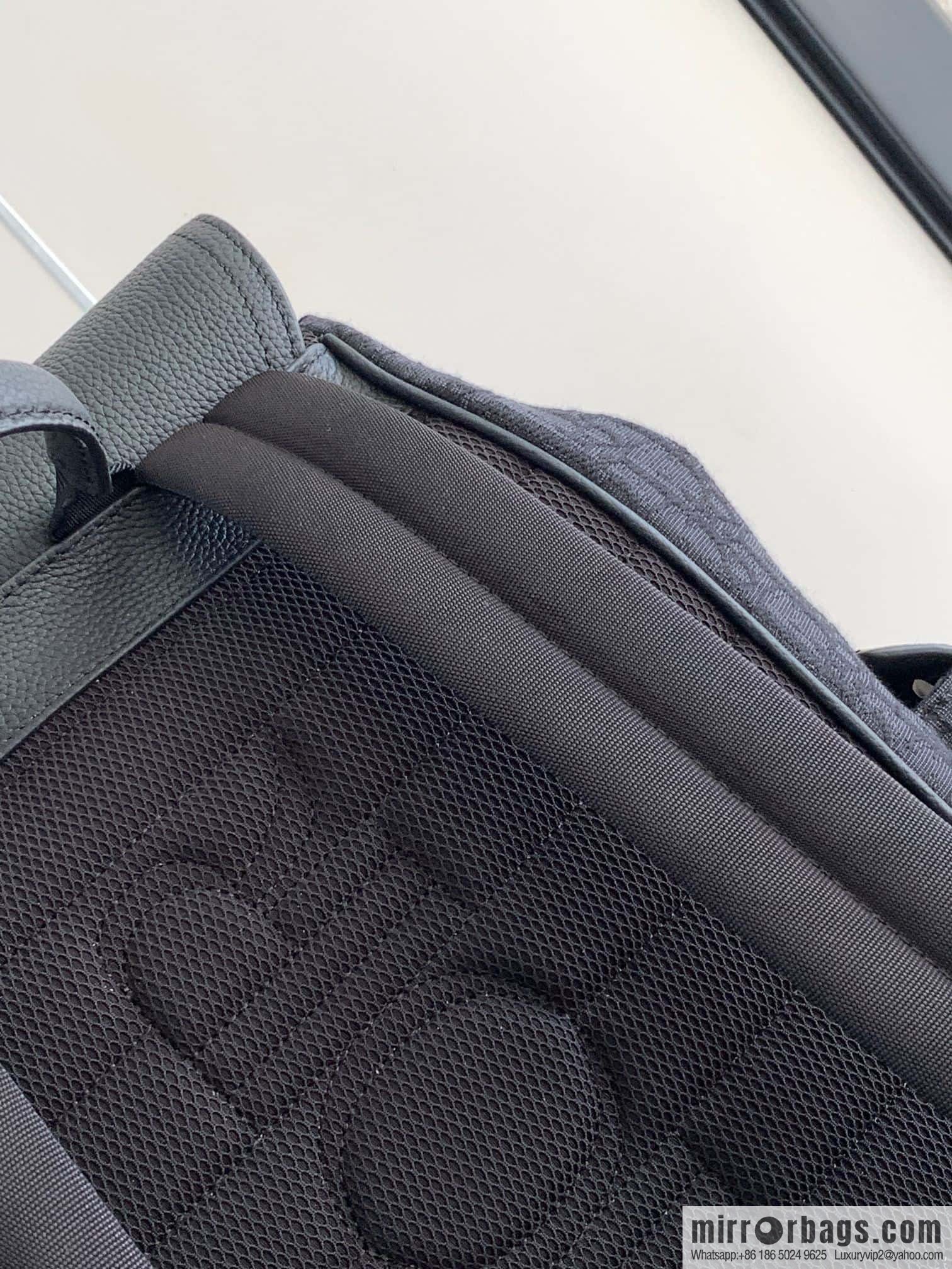 DIOR Oblique printed saddle backpack