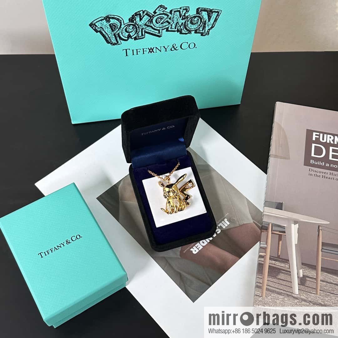 ☀Tiffany & Co. xPokemon & Joint Pikachu Necklace