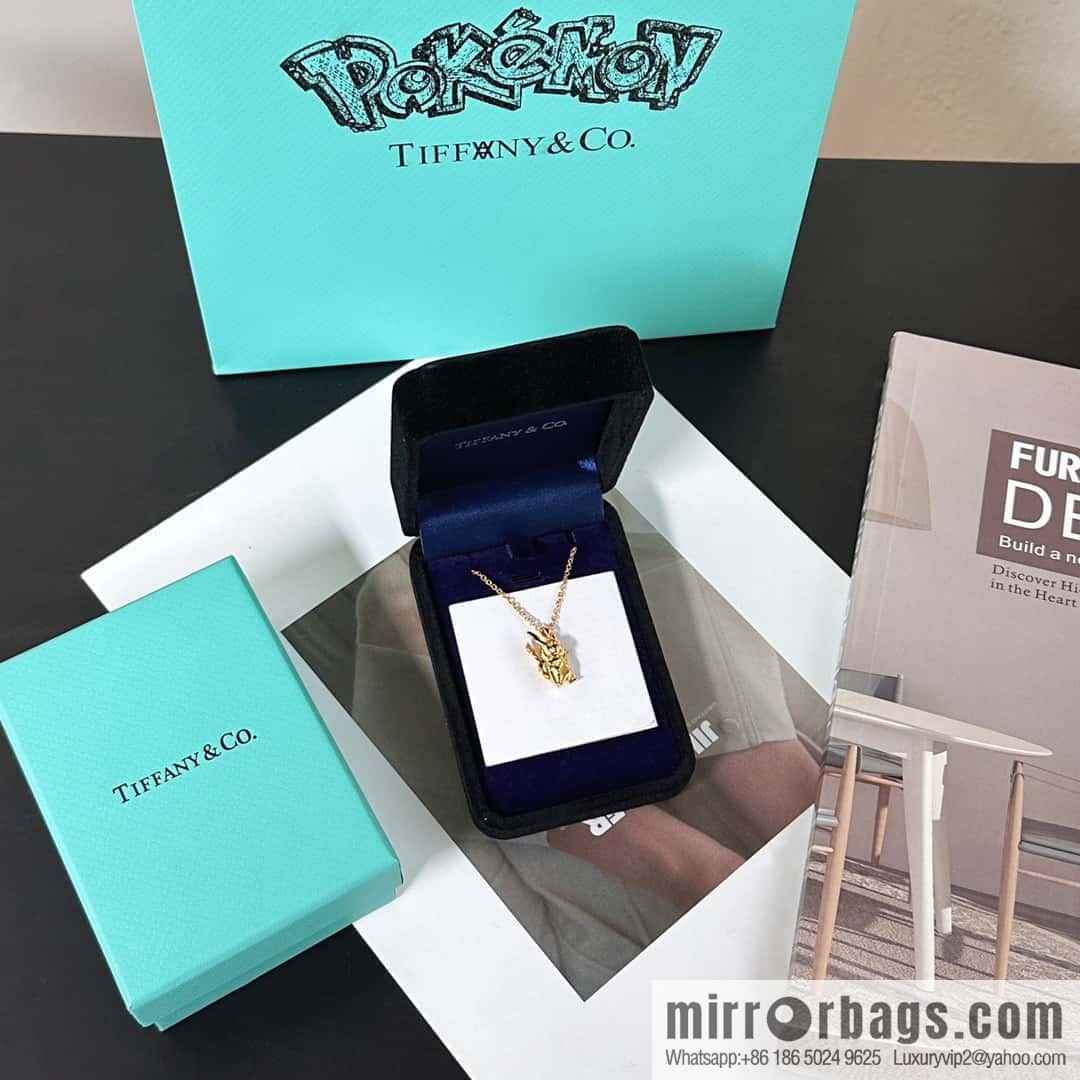 ☀Tiffany & Co. xPokemon & Joint Pikachu Necklace