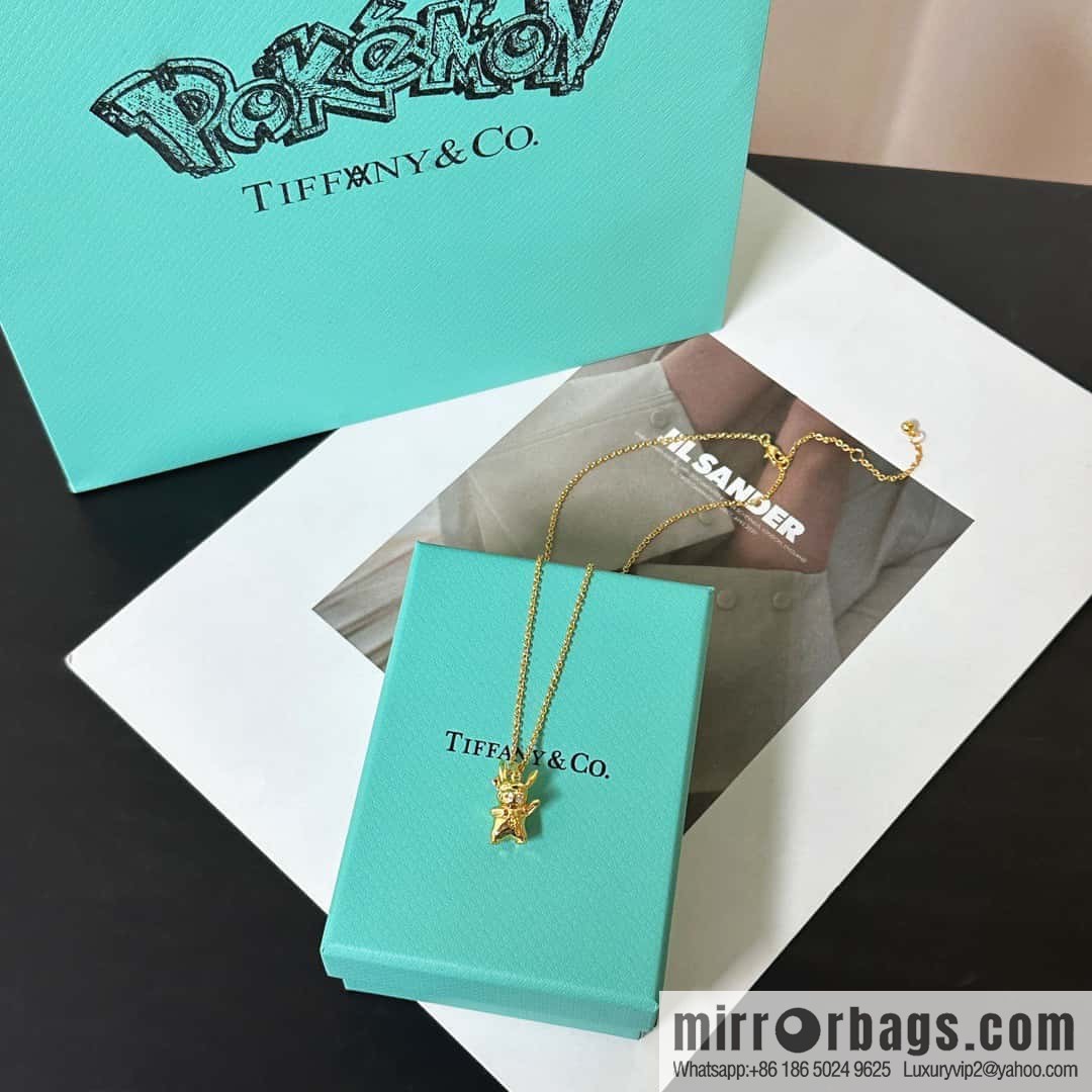 ☀Tiffany & Co. xPokemon & Joint Pikachu Necklace