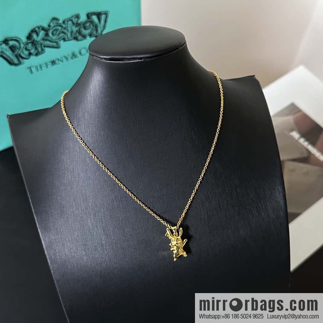 ☀Tiffany & Co. xPokemon & Joint Pikachu Necklace