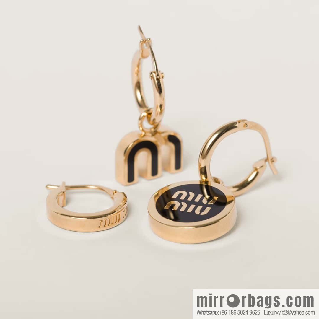 ❗️New ❗️ MIU MIU Miu Miu three-piece set oil drip earrings earrings