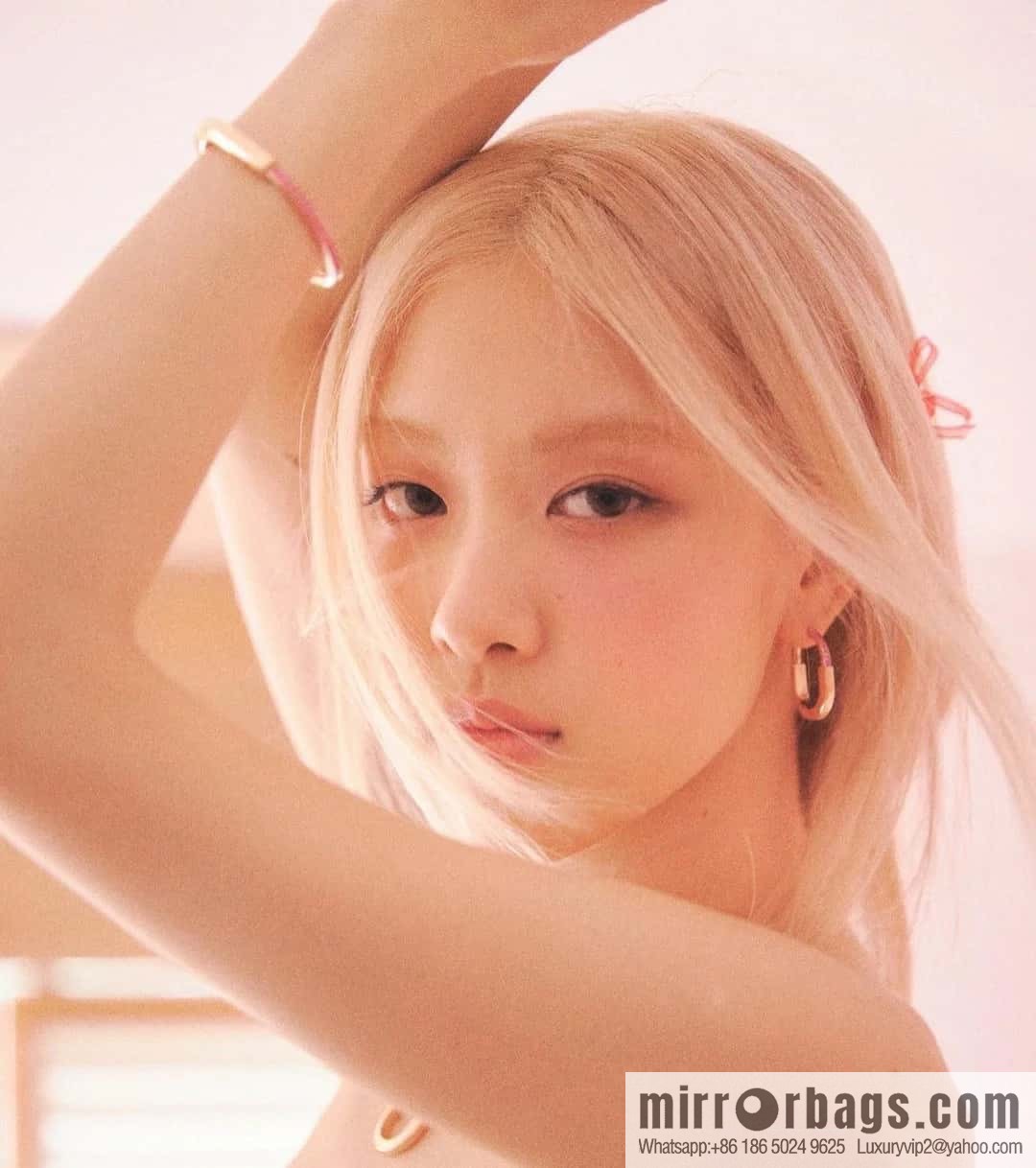 ☀️Tiffany Lock Pink Diamond Half Diamond Lock Head Bracelet Bracelet ☀️