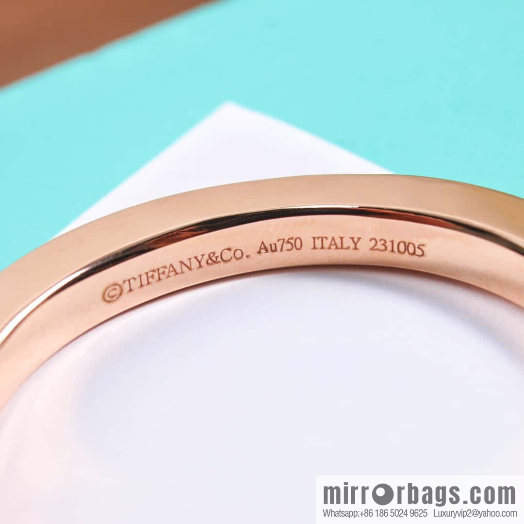 ☀️Tiffany Lock Pink Diamond Half Diamond Lock Head Bracelet Bracelet ☀️