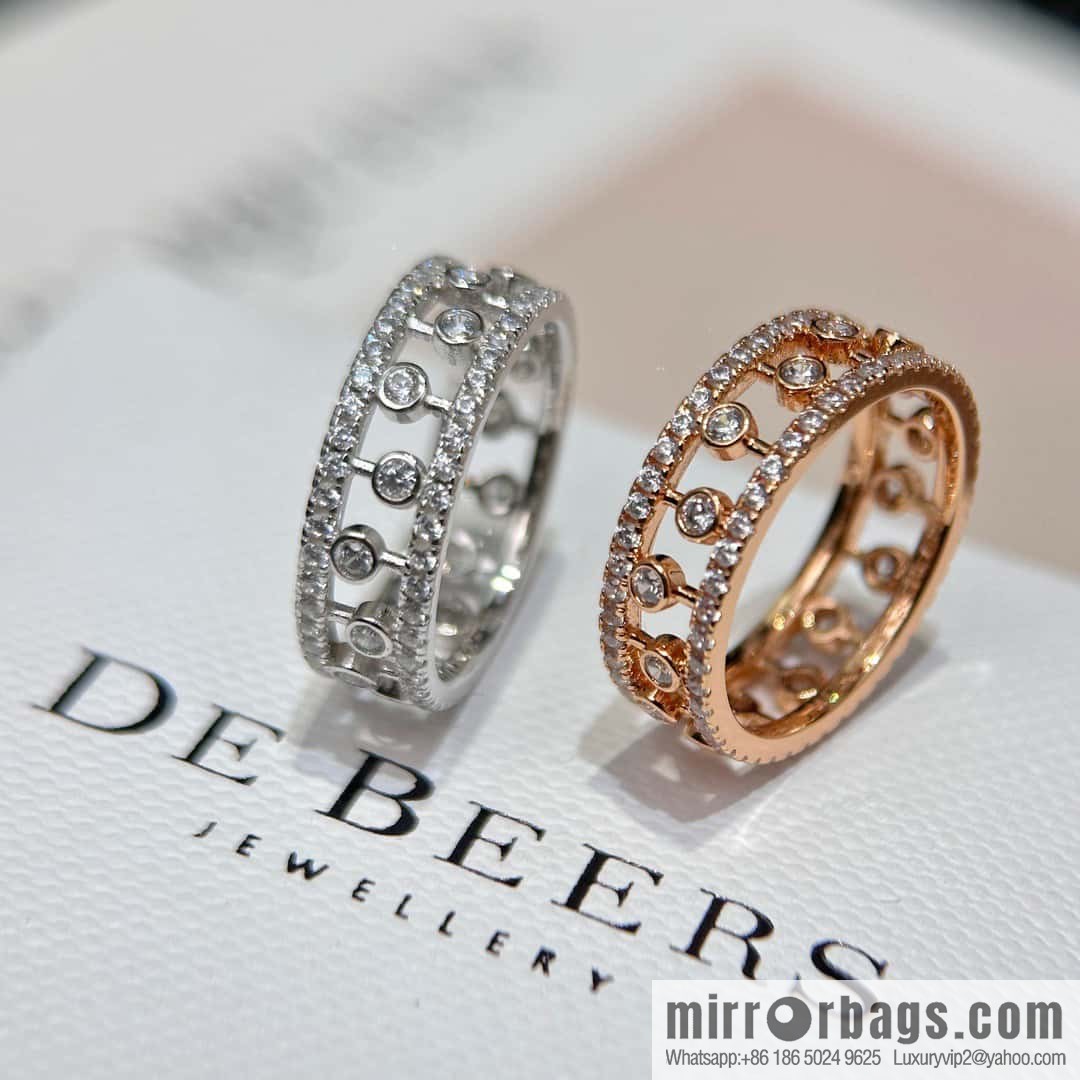 ❗️New ❗️ New ☑️ De Beers De Beers Full Diamond Hollow Ring