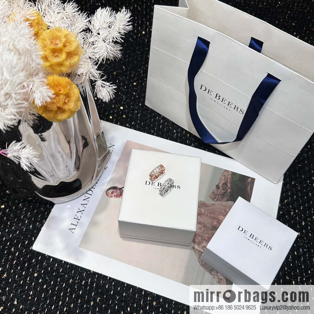 ❗️New ❗️ New ☑️ De Beers De Beers Full Diamond Hollow Ring