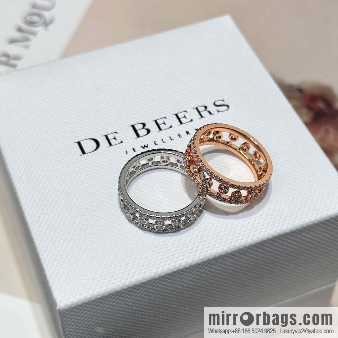 ❗️New ❗️ New ☑️ De Beers De Beers Full Diamond Hollow Ring