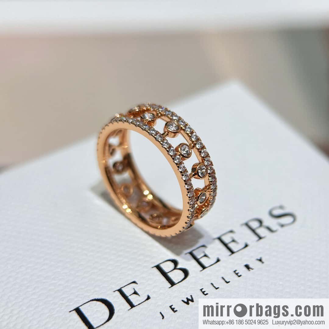 ❗️New ❗️ New ☑️ De Beers De Beers Full Diamond Hollow Ring