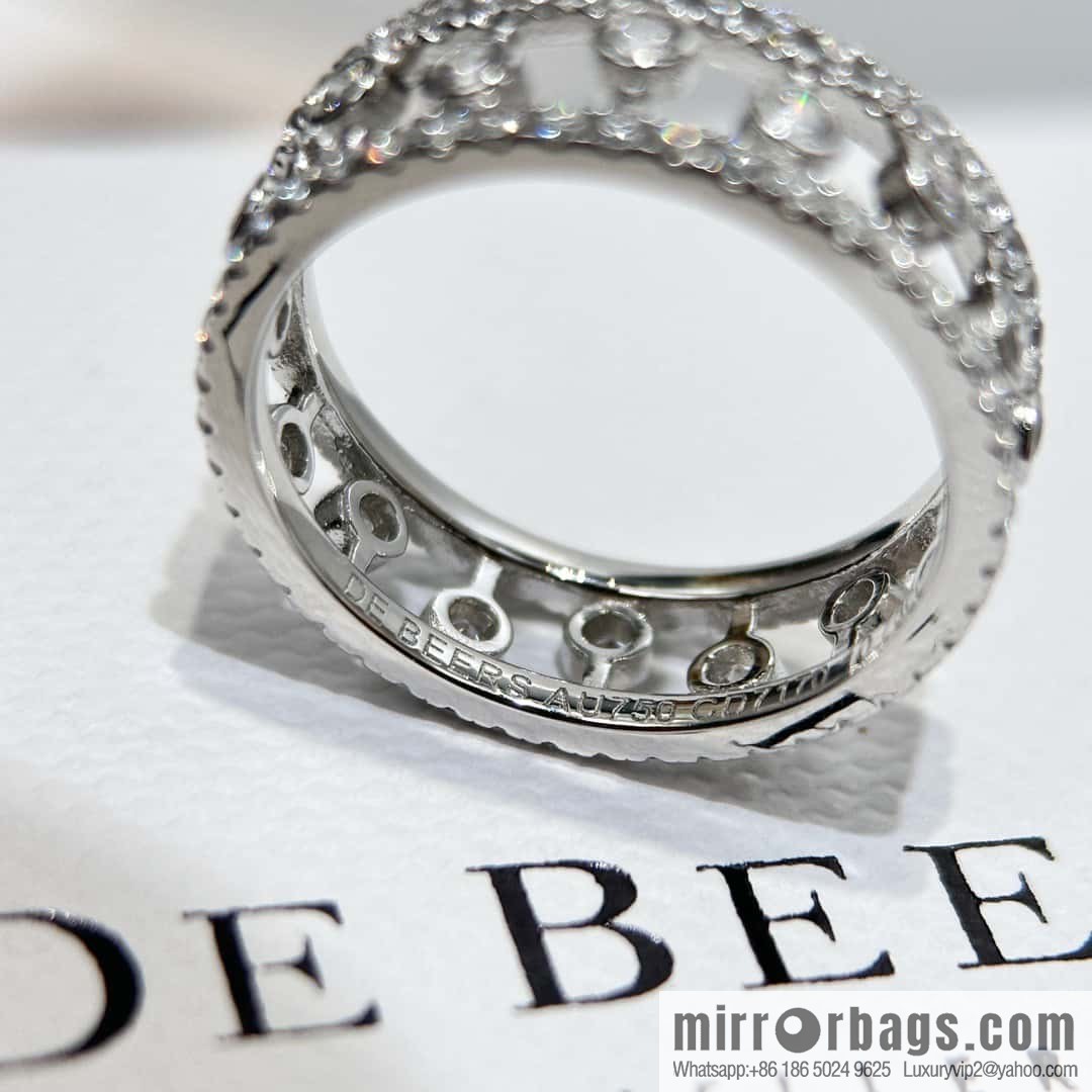 ❗️New ❗️ New ☑️ De Beers De Beers Full Diamond Hollow Ring