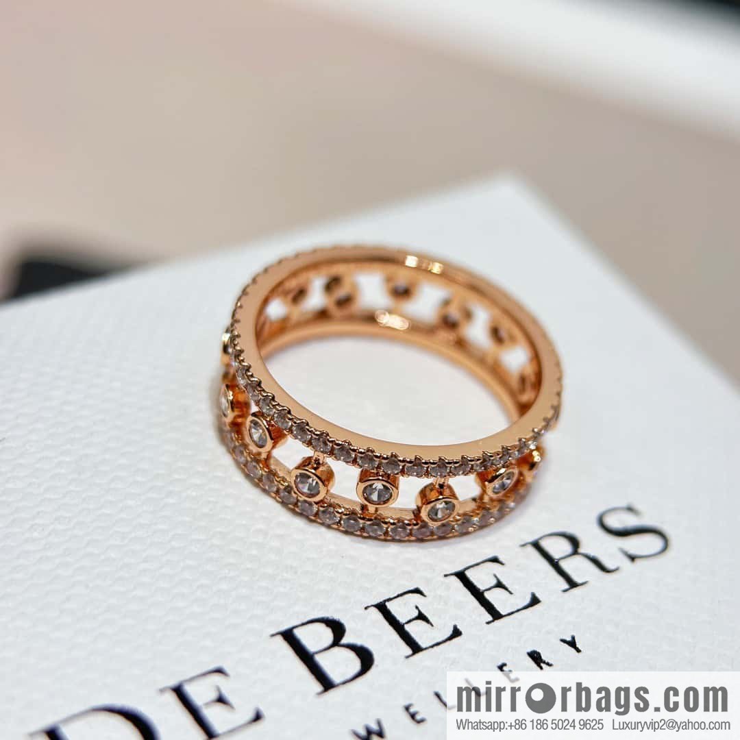 ❗️New ❗️ New ☑️ De Beers De Beers Full Diamond Hollow Ring