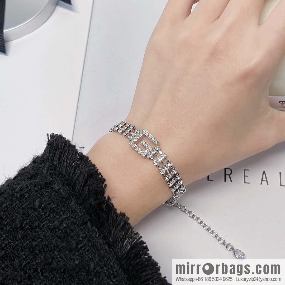 ❗️New ❗️ ☀ new Gucci Gucci G letter full diamond bracelet ☀