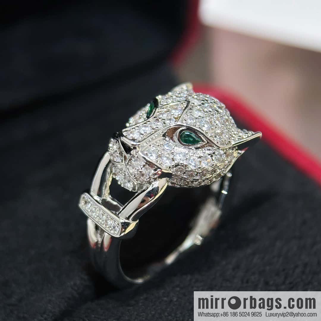 ❗️New ❗️ ☀️ original order ☀️ Cartier PANTHÜRE DECARTIER jungle series full of diamonds leopard ring ☀️