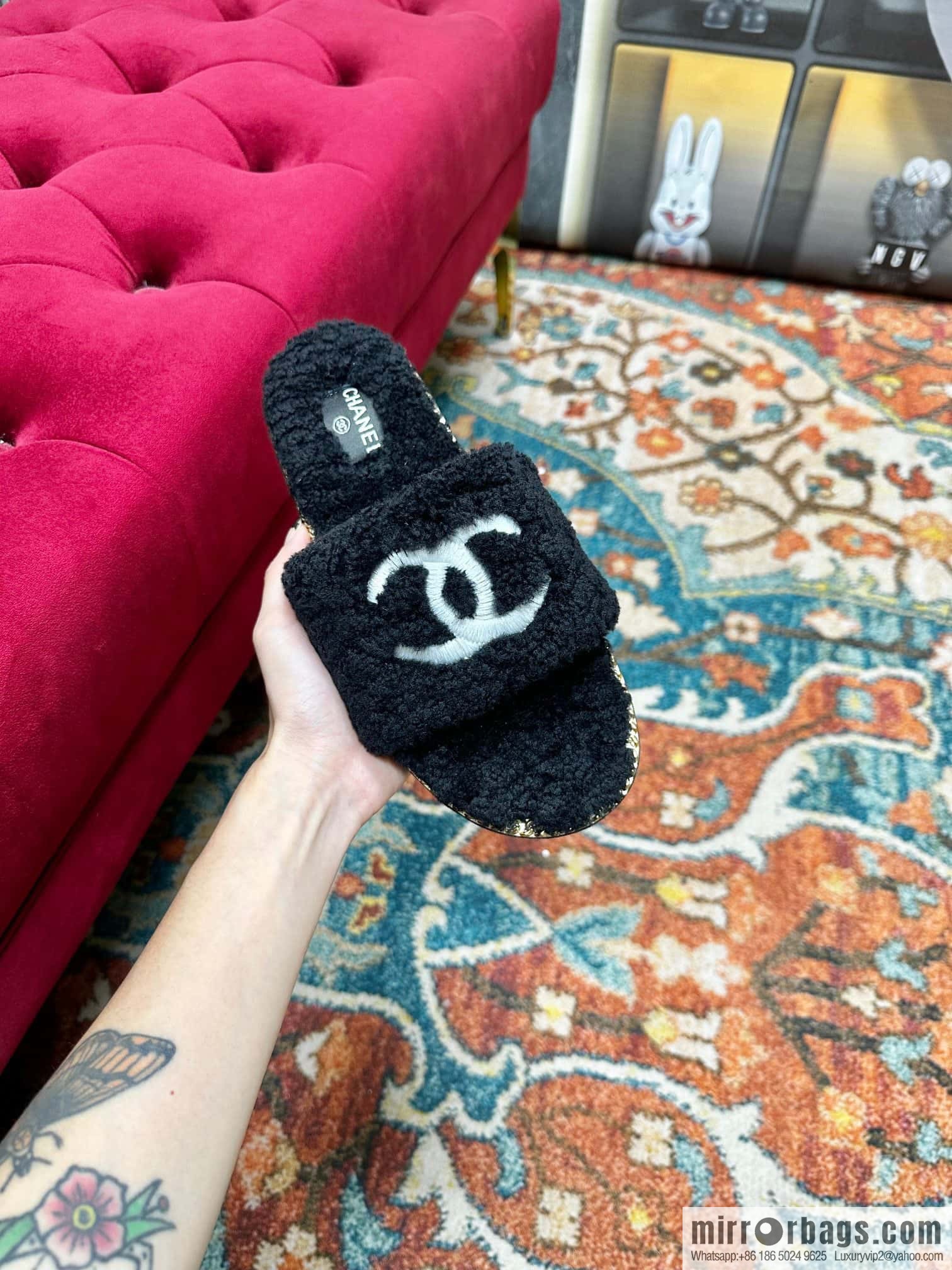 🐰🐰𝐂𝐇𝐀𝐍𝐄𝐋 23 autumn and winter new Mao Mao word drag