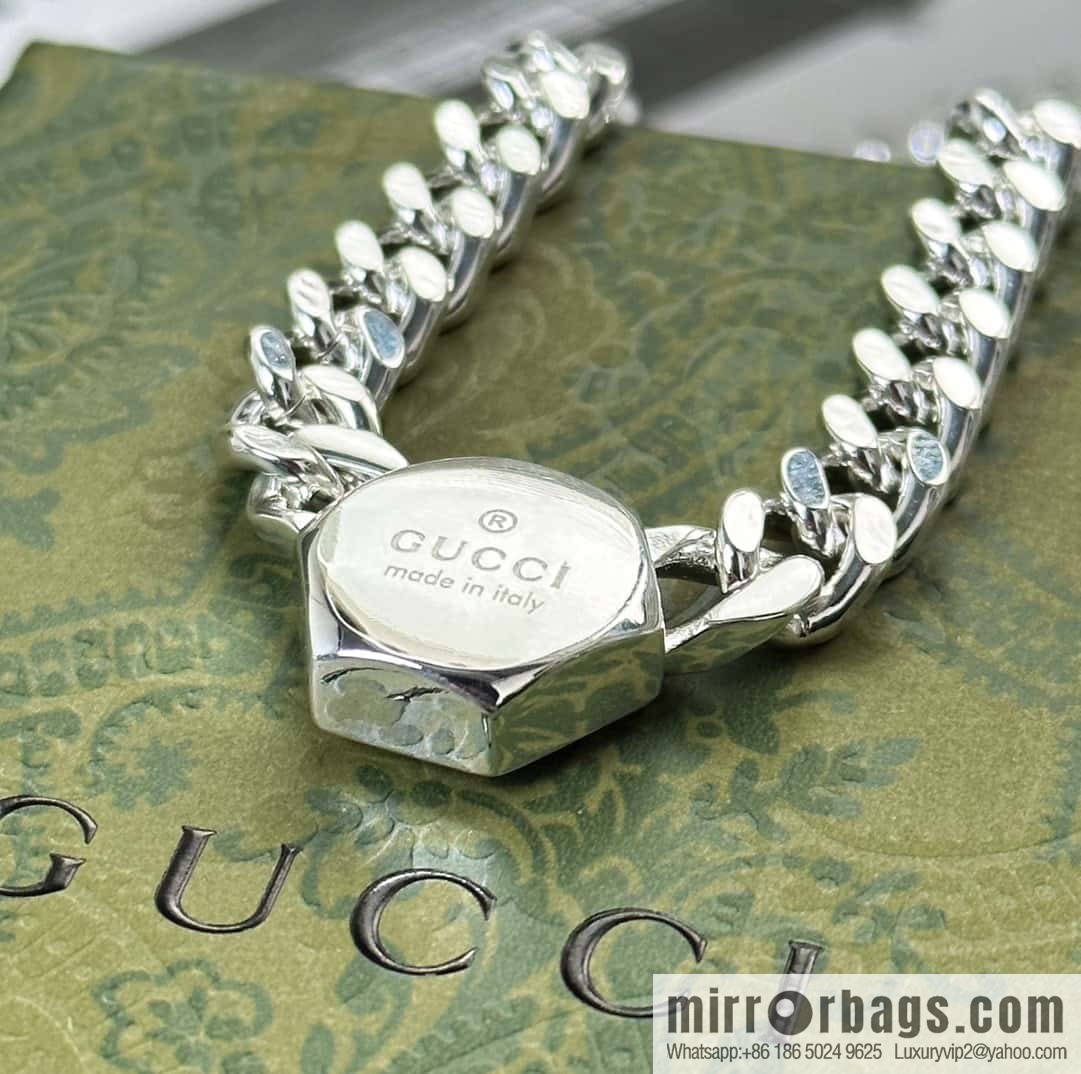 ❗️New ❗️ ☀ new Gucci hexagonal necklace, bracelet ☀️ bracelet size 18 20 22cm