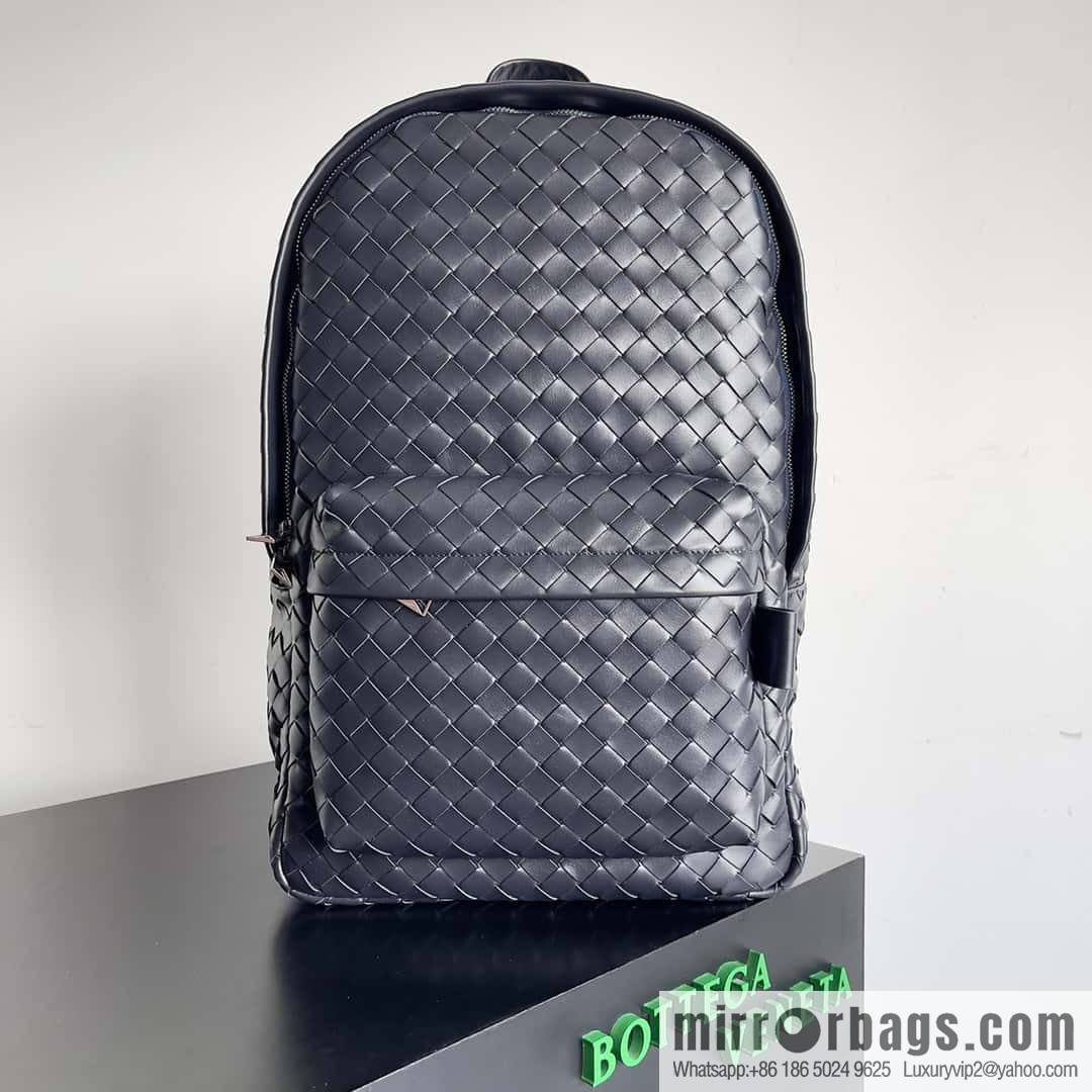 Large~ BV new woven backpack model number: 730732 space blue