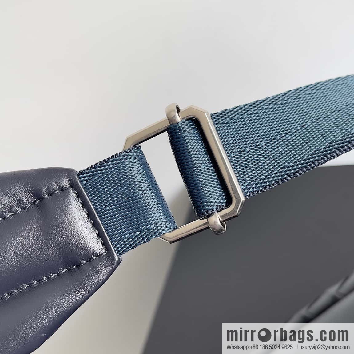 Large~ BV new woven backpack model number: 730732 space blue