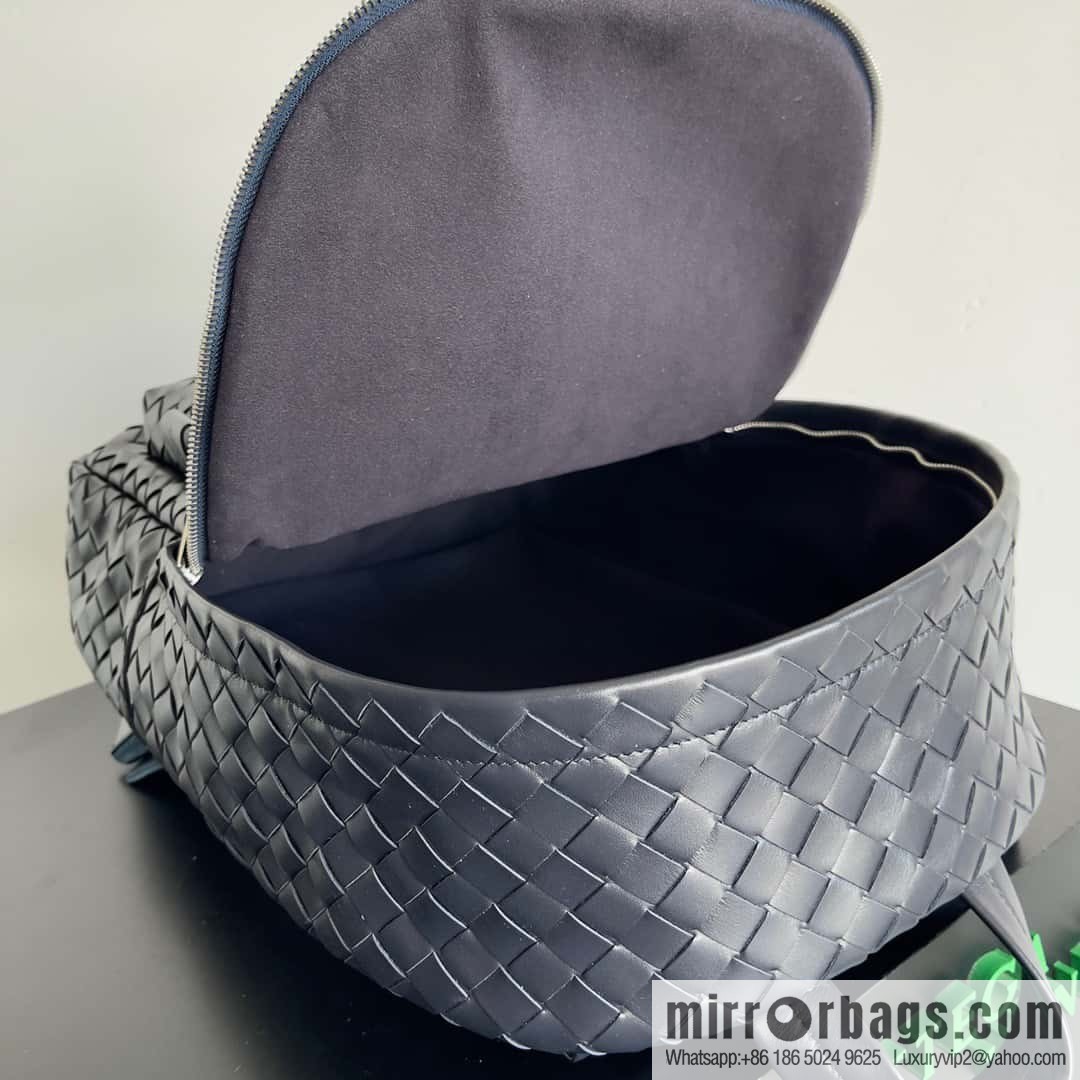 Large~ BV new woven backpack model number: 730732 space blue