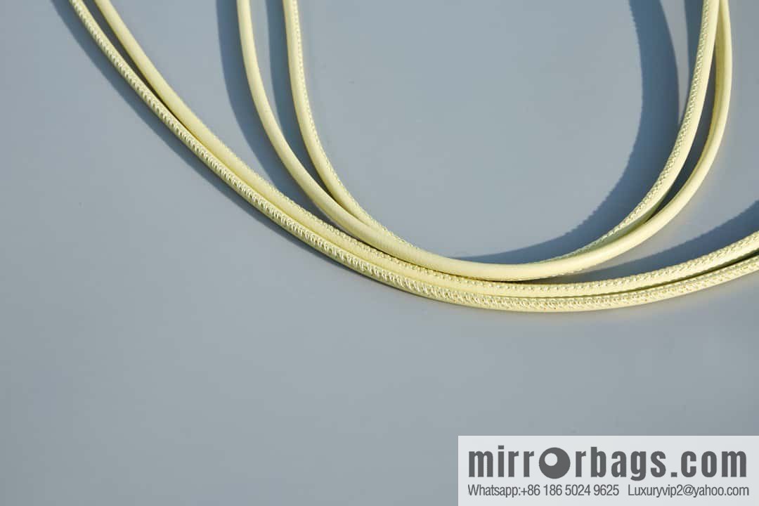 BottegaVeneta Bv spring and summer new mini sardines SARDINE model number: 744267 ice cream color