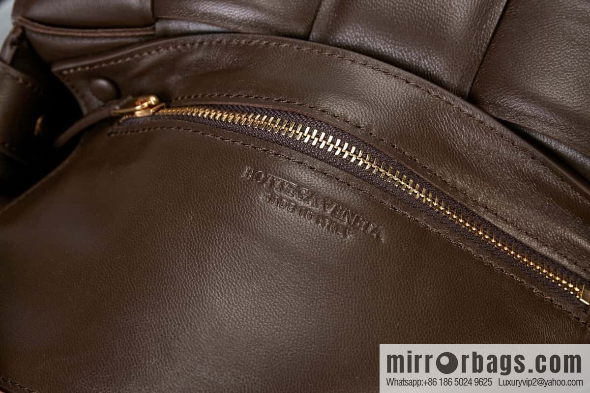 Bottega Veneta Padded Cassette Bag 591970 Dark Chocolate