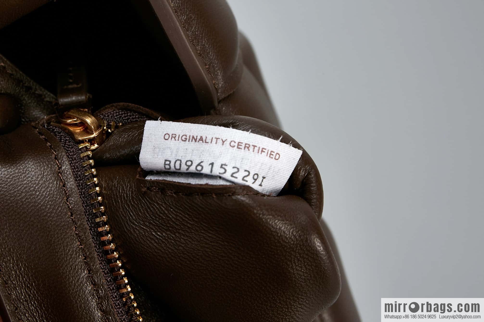 Bottega Veneta Padded Cassette Bag 591970 Dark Chocolate